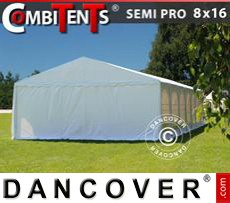 Partytent 8x16 (2,6)m 6- in-1, Wit